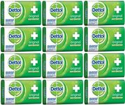 12 x 65g Dettol Original Antibacterial Personal Protect Soap Bars