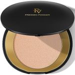 FV Setting Powder, Long-lasting Pressed Powder with Medium Coverage, Lightweight Mattifying Face Powder, Flawless Matte Finish Oil Absorbing Compact Powder for All Skin Types, 8g (Classic Ivory)