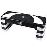 RIP X Adjustable Step Aerobics Workout Platform Stepper - 5 Level