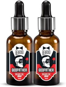 Beardo Godfather Lite Beard and Moustache Oil (30 ml x Pack of 2) | Beard Oil for men | Non-Sticky, Light; Almond Oil, Aloe vera, Vitamin E, Shiny Nourished Beards