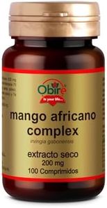 Obire - Mango Africano 200 mg - 100 Comprimidos - Bote para 1 Mes - Promueve el Bienestar General y Apoya la Eliminación de Líquidos
