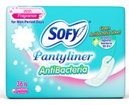 Sofy Anti Bacteria Panty Liner - 36 Pieces (Pack of 1)