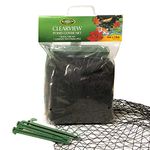 Blagdon 1022422 Clearview Pond Cover Netting, Strong Double Weave, Black, Fine, with 14 Fixing Pegs, Net Size 10m x 6m (33’ x 20'), Protects Pond