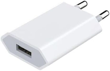 Chargeur USB, 5V/1A USB Prise Adaptateur Secteur, Embout Chargeur Adaptateur Universel, USB Chargeur, pour Phone, Pad, Samsung, smartwatch, Écouteurs,Tablette