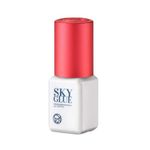 SKY S+ Super Eyelash Glue for Lash Extensions | Professional Super Strong Adhesive | Semi Permanent, Long Lasting Bond | Individual Lashes, Super Fast Drying Glue, Black Formula (10ml - 3 Bottles)