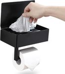 Tissue Holder For Bathroom With Phone Rest