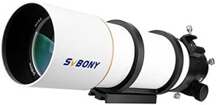 Svbony SV48P Telescope for Astronomy, 90mm F5.5 Refractor Telescope RAP Double Speed Focuser 360Degrees Rotator Angle, Achromatic Telescope OTA for Astrophotography