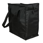 Wet Free Heavy Duty Extra Large Grocery Bag | Shopping Bag | Storage Bag | Travel Bag | Laundry Bag with strong Handles and zipper