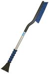 Mallory USA 989-34 MEGA MAXX 34" Long Reach Snow Brush with Integrated Ice Scraper and Foam Grip (Colors May Vary)