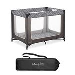 Dream On Me Zoom Portable Playard, Dark Gray