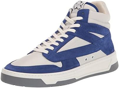 Ted Baker Leiroy Leather/Suede Hi Top Basketball Sneaker - Blue