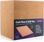 Treefloor Natural Plain Cork Tiles 