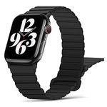 Tasikar Bands Compatible with Apple Watch Band 42mm (Series 10) 41mm 40mm 38mm, Thin Silicone Magnetic Loop Replacement Bracelet Strap [Double Sided Wearable] for iWatch SE Series 10 9 8 7 6 5 4 3 2