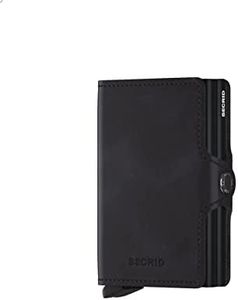 Secrid Twinwallet Vintage Black Leather Wallet