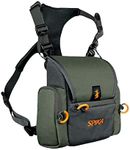 SPIKA Binocular Harness Chest Pack, Bino Case with Rangefinder Waterproof Pouch for Hunting