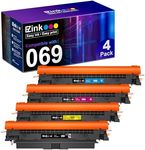 E-Z Ink Compatible Replacement for Canon 069 069H Toner Cartridge Set use with imageCLASS MF753Cdw MF751Cdw LBP674Cdw LBP673Cdw LBP674Cx MF752Cdw MF756Cx Printer(Black Cyan Yellow Magenta, 4-Pack)