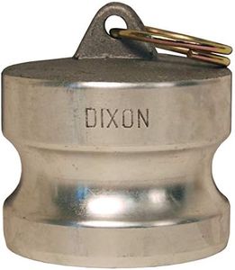 Dixon Valve & Coupling G100-DP-AL Aluminum A380 Global Type DP Cam and Groove Hose Fitting, Dust Plug, 1"