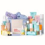 Birthday Skincare Gift Set with 25 Gifts - Hamper Gifts for Her - Skin & Beauty Gifts - 21 Full Sized Products - Gift Set Present for Women - Premium Skin Care Sets & Kits - Vegan - Indy Beauty