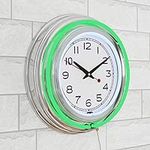 Lavish Home Retro Neon Wall Clock -