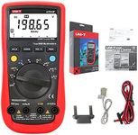 UNI-T UT61E Digital Multimeter True RMS Peak Meter PC Connect AC DC Voltage Relative Mode 22000 Counts Data Hold Auto Range