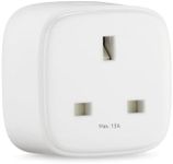 Amazon Basics Single Outlet Indoor 2.4 GHz Wi-Fi Smart Plug, works with Alexa only, 1-Pack, White, UK