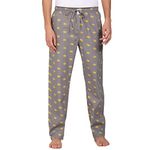 U.S. POLO ASSN. Mens Cotton Iyad Lounge Pants - Pack of 1 (Grey-USPASTAMP S)