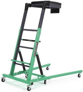Top Automotive Creeper,Engine Topside Creeper with Adjustable Height 49.21 in to 68.89 in, 400 LBS Capacity High Topside Creeper,6 Swivel Caster Wheels, Heavy Duty Foldable Garage Creepers for Auto