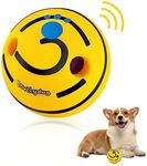 Dog Toy, Giggle Ball Dog Toy, Durable Wobble Wag Chewing Dog Balls, IQ Training Cleaning Teeth Indoor Outdoor for Medium Large Dogs,