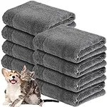 Moukeren 8 Pcs Dog Towel Bulk for D