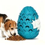 Jomilly Dog Chew Toys for Aggressive Chewers - Toughest Indestructible Dog Toys for Aggressive Heavy Chewers Lifetime Replacement, Tough Dog Toys for Medium Large Dogs.Blue