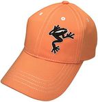 Frogger Golf Fly Dry Performance, Slide Buckle Ball Cap - One Size - Orange/Black