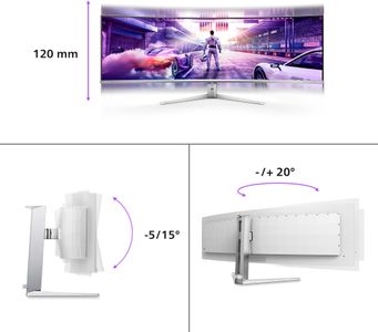 Philips Evnia 49" OLED Gaming Monitor – UltraWide Display