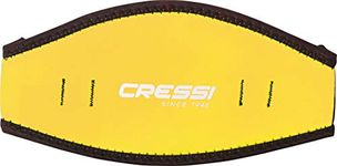 Cressi Neoprene Mask Strap Cover, Yellow, One Size