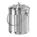 Oggi Stainless Steel Counter Composter with Charcoal Filter