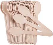 DNY- Pack of 100 14CM Disposable Wooden Spoons for Dessert, Party Picnic, BBQ Weddings and multipurposes