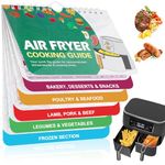 YQL Air Fryer Recipe Book, Portable Air Fryer Cooking Guide Cooking Times Chart, Air Fryer Cookbook Air Fryer Accessories for Ninja/Tower/Tefal Air Fryer