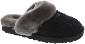 UGG Women's Cozy Slipper, Black, 09