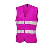 Result Core Womens/Ladies Sleeveless Hi Vis Vest (6 US) (Fluorescent Pink)