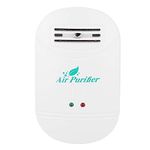 Wall Plug Air Purifier for Home, Mini Negative Ion Generator PM2.5 Smoke Dust Removal Portable Air Purifiers for Home, Office, Allergies, Pets, Smokers, Bathroom, Kitchen,