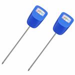 XLUX Plant Soil Tester Meter, Soil Moisture Meter Sensor, Water Monitor for Gardening, Farming, Home, Indoor and Outdoor Plants Flower, Blue, 2 Pack