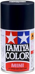 Lacquer Spray Paint, TS-63 NATO Black - 100ml Spray Can/Tamiya / 85063
