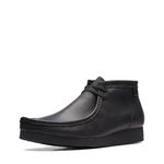 Clarks Men's Shacre Chukka Boot, Black Leather, 7 UK