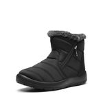 DREAM PAIRS Women's Snow Boots Winter Boots for Women UK Water-Resistant Ankle Boots Warm Fur Lined Waterproof Lightweight Walking Boots Outdoor Indoor Booties,Size 6,Black,SDSB2303W