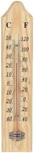 Leona Co Wall Thermometer Indoor Outdoor Thermometers for Patio Double Scales Thermometer for Temperature Home Pool Office Warehouse Greenhouse Garden - 22cm
