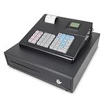 Zonerich XA137 Basic Cash Register Till Black. Ideal for Retail. Simple to Setup and Operate.