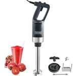 VEVOR Commercial Immersion Blender, 500 Watt Heavy Duty Hand Mixer, Variable Speed Kitchen Stick Mixer with 304 Stainless Steel Blade, Multi-Purpose Portable Mixer for Soup, Smoothie, Puree, Baby Food