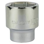 Stanley Chrome Vanadium Steel Stmt89346-8B 6 Point 3/4'' 46Mm Standard Socket (Silver)