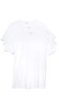 Emporio Armani Men's Cotton Crew Neck T-Shirt, 3-Pack Undershirt, White, XL (Pack of 3)