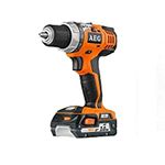 AEG 18V Pro18V Cordless Drill, BS18G4-202C, 60Nm Torque, Includes 2 x 18V 2.0Ah Batteries and Charger