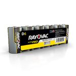 Rayovac UltraPro Alkaline D Batteries, 6-Pack (ALD-6)